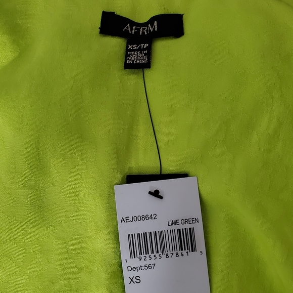 AFRM Neon Green Hendrix Duster - US XS or M - Picture 13 of 16